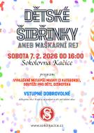 maškarní rej v Sokolovně